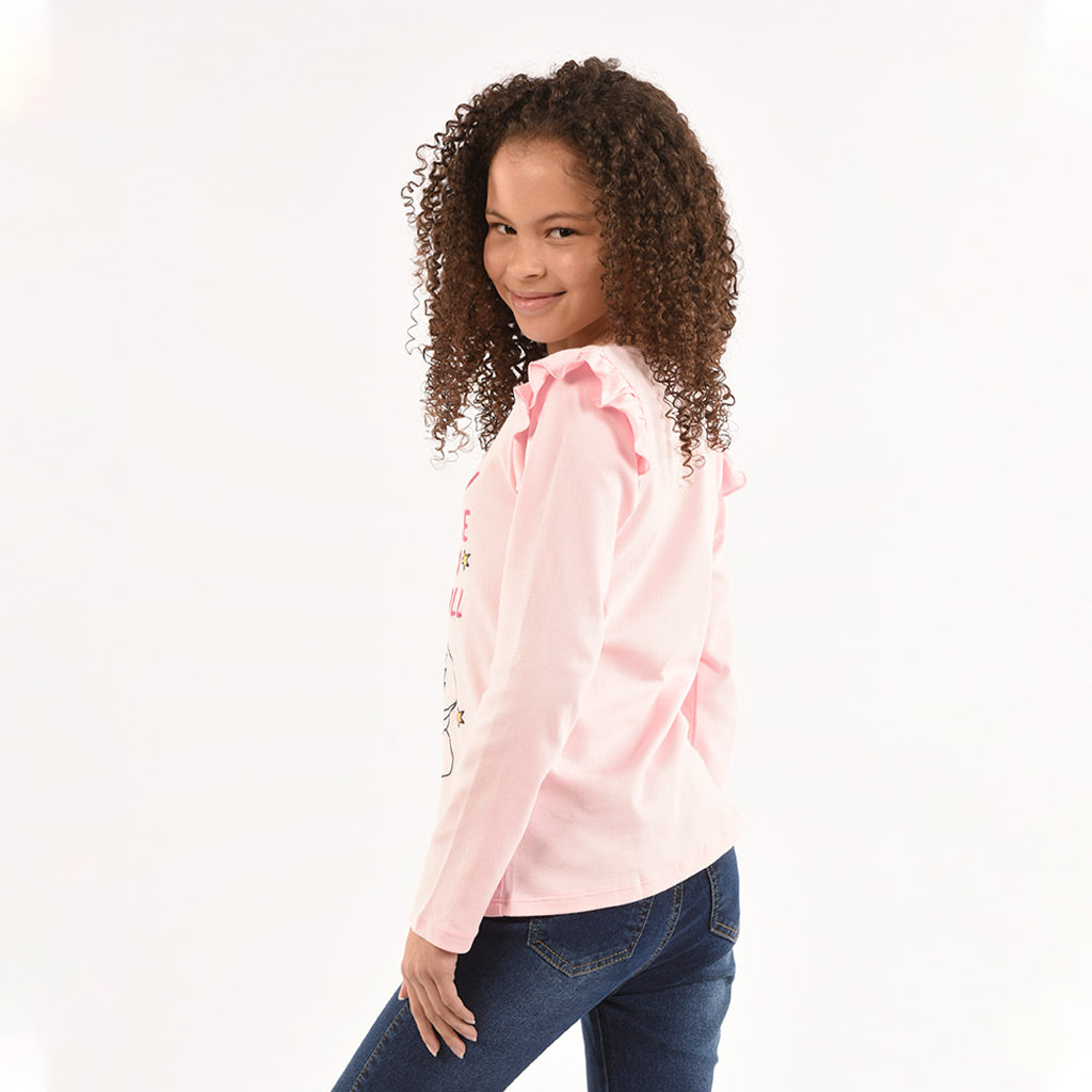 Polo Essie Manga Larga Niña