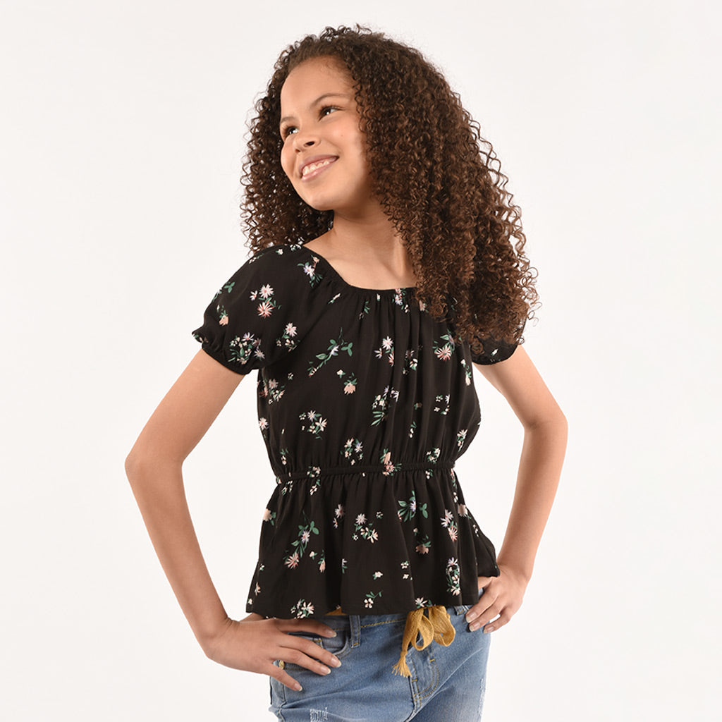 Blusa Essie Manga Corta Niña