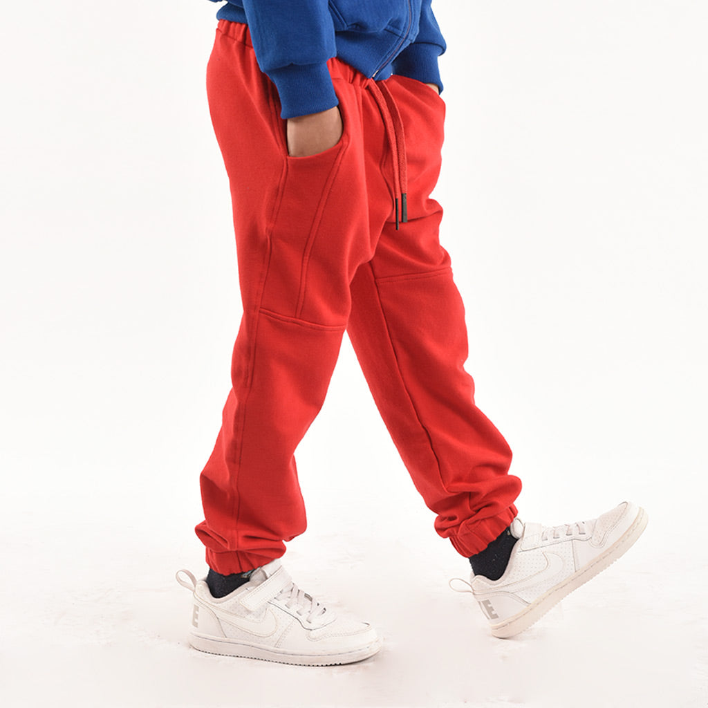 Jogger Best Boy French Terry Niño Rojo
