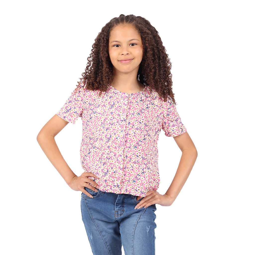 Blusa Essie Manga Corta Niña