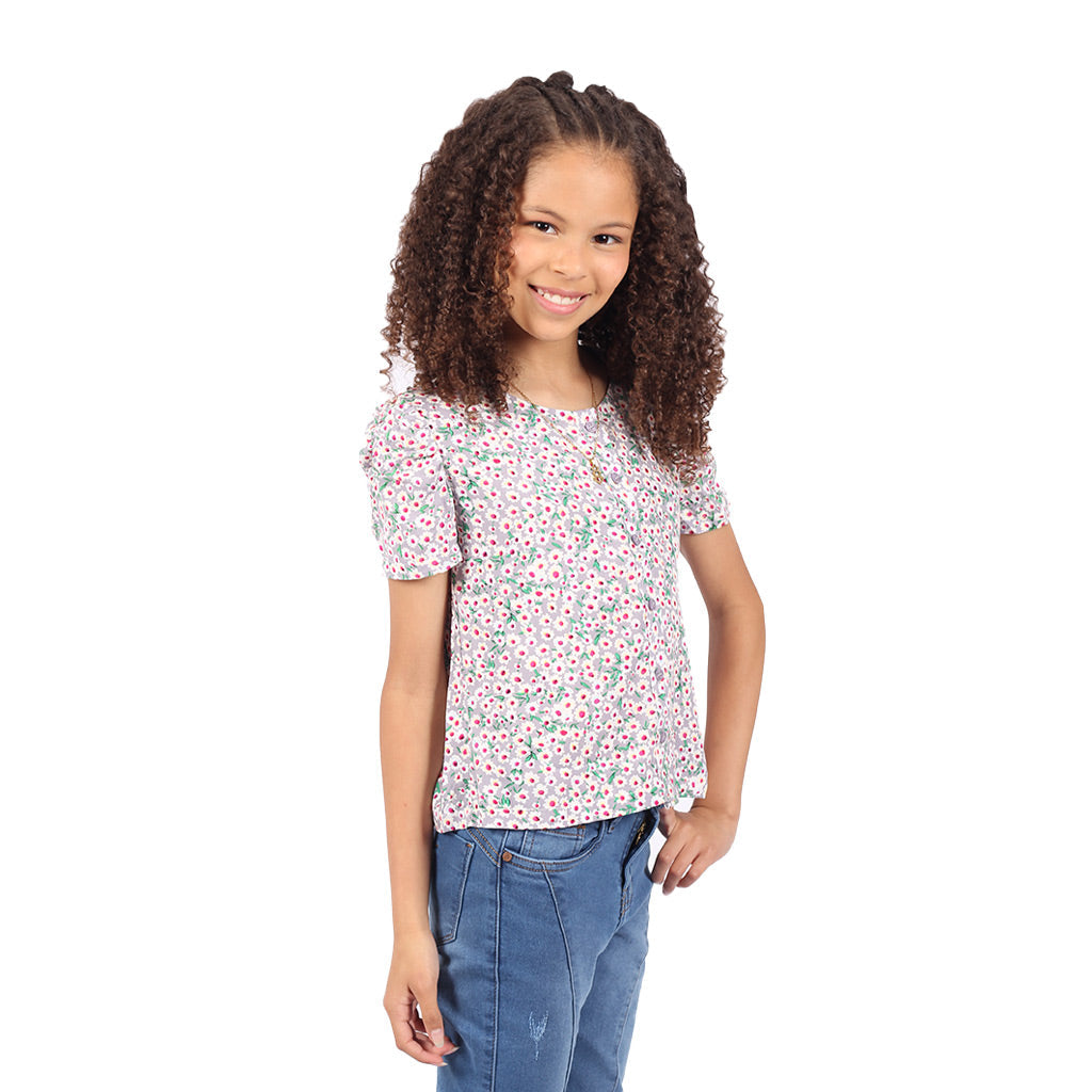 Blusa Essie Manga Corta Niña