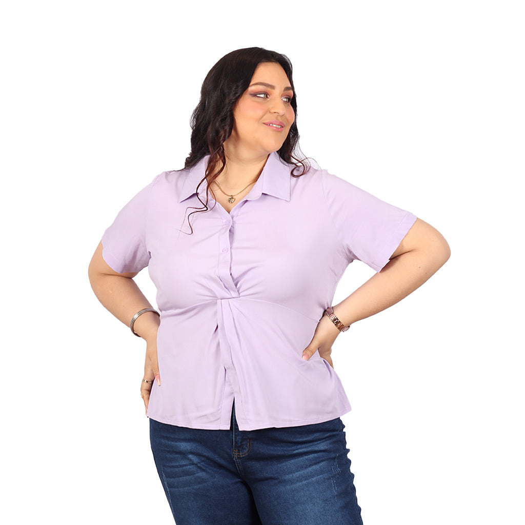 Blusa Magnolia Manga Corta