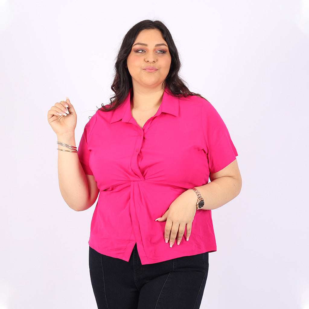 Blusa Magnolia Manga Corta