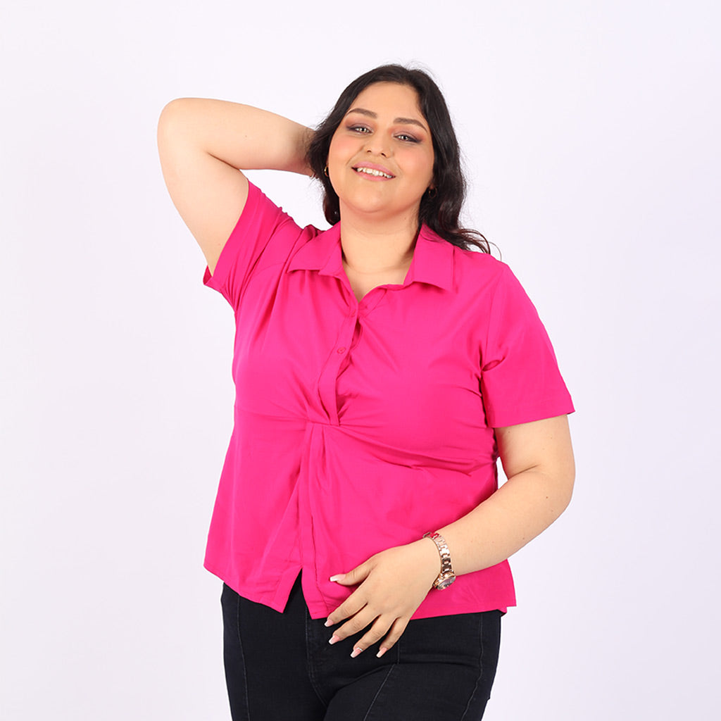 Blusa Magnolia Manga Corta