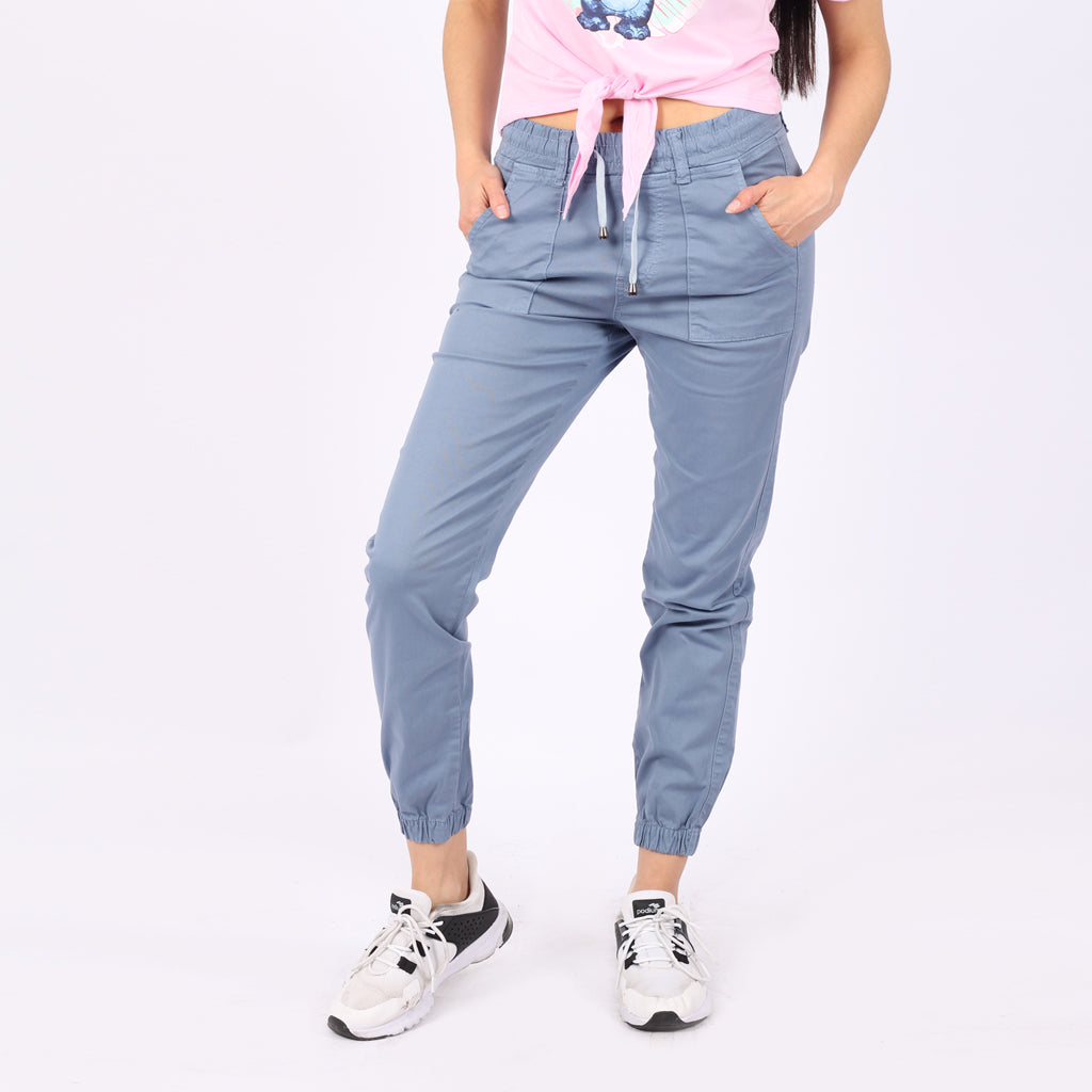 Jogger Ethiopia Drill Tafeta Strech Mujer