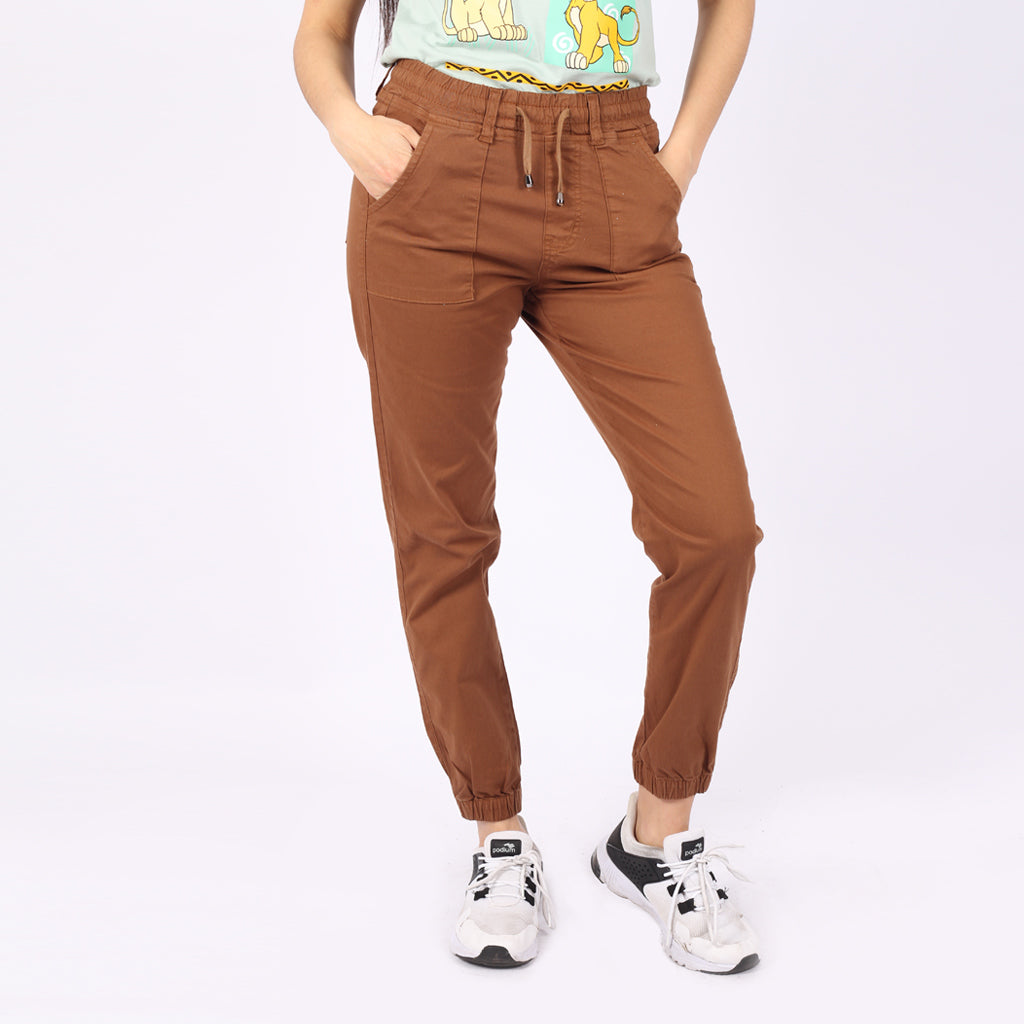 Jogger Ethiopia Drill Tafeta Strech Mujer