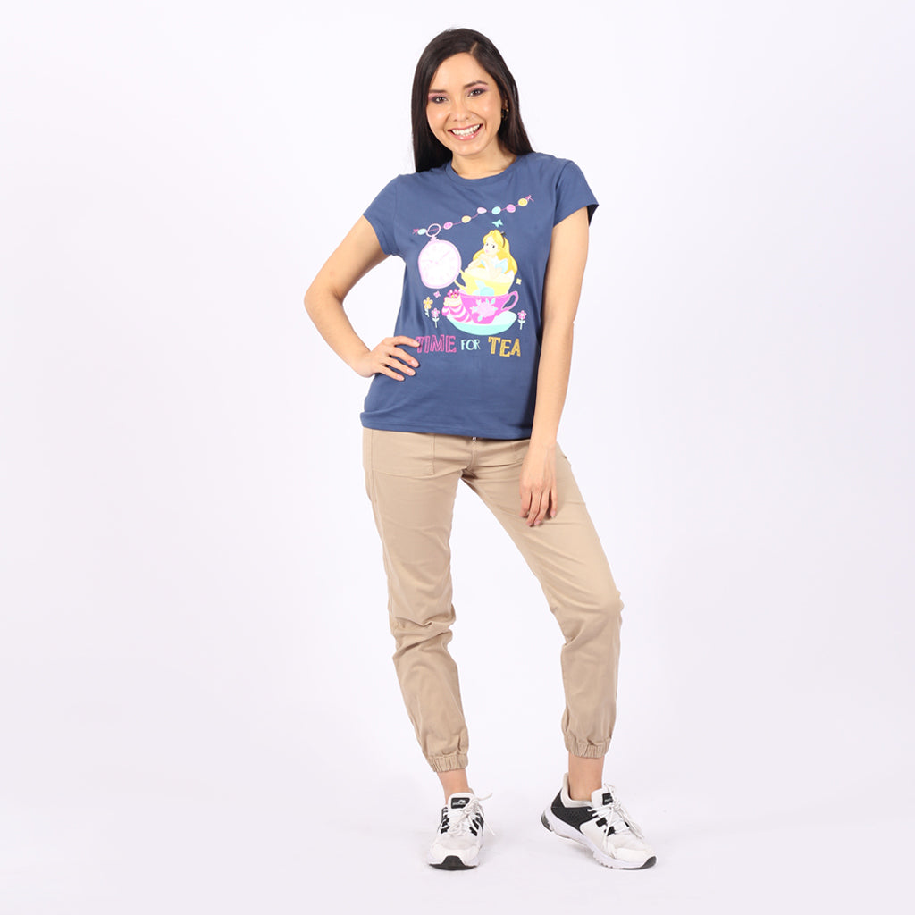 Jogger Ethiopia Drill Tafeta Strech Mujer