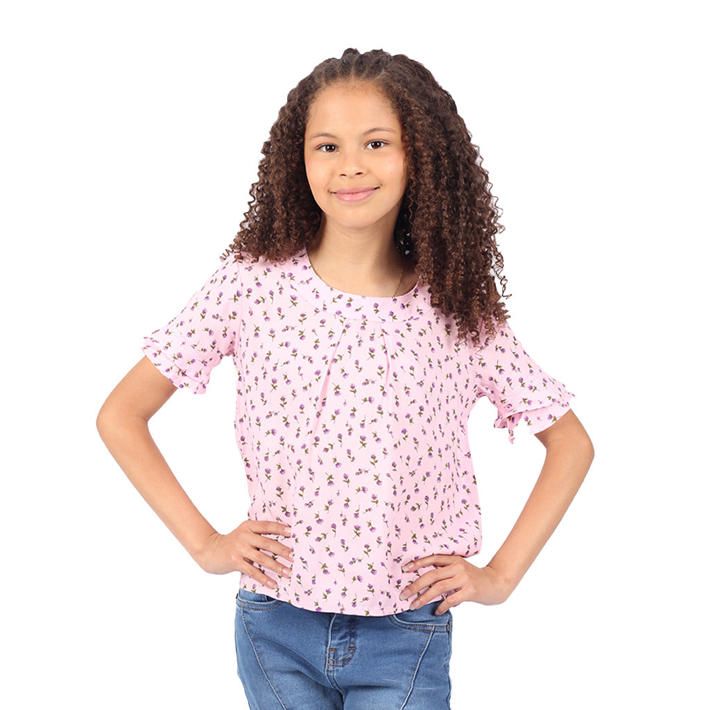 Blusa Essie Manga Corta Niña