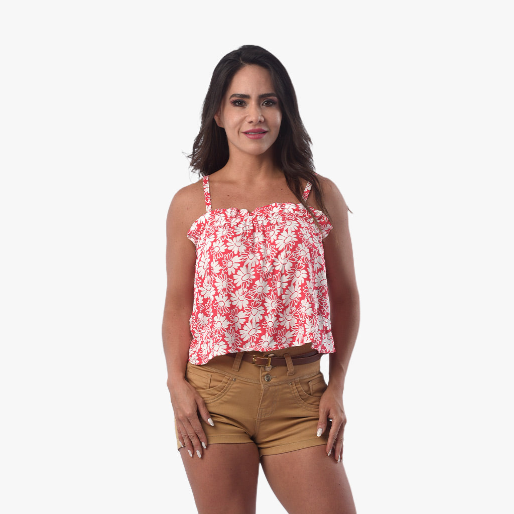 Blusa con Tirantes Ethiopia Chalis Mujer