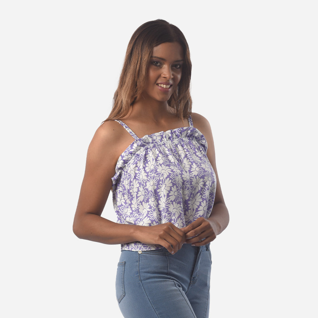 Blusa con Tirantes Ethiopia Chalis Mujer - 2x S/25.00