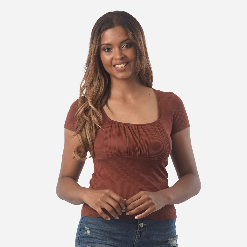 Polo Ethiopia Algodón Manga Corta Mujer