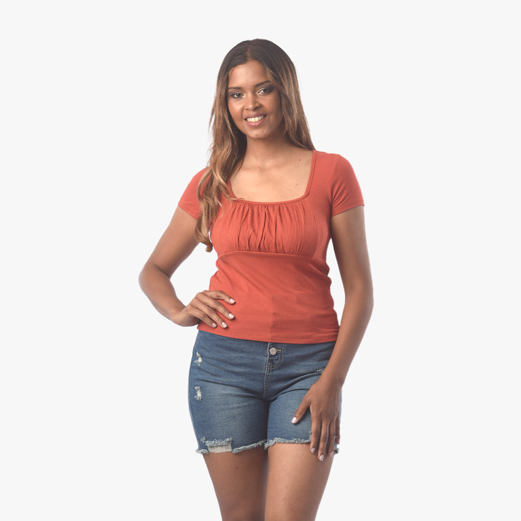 Polo Ethiopia Algodón Manga Corta Mujer