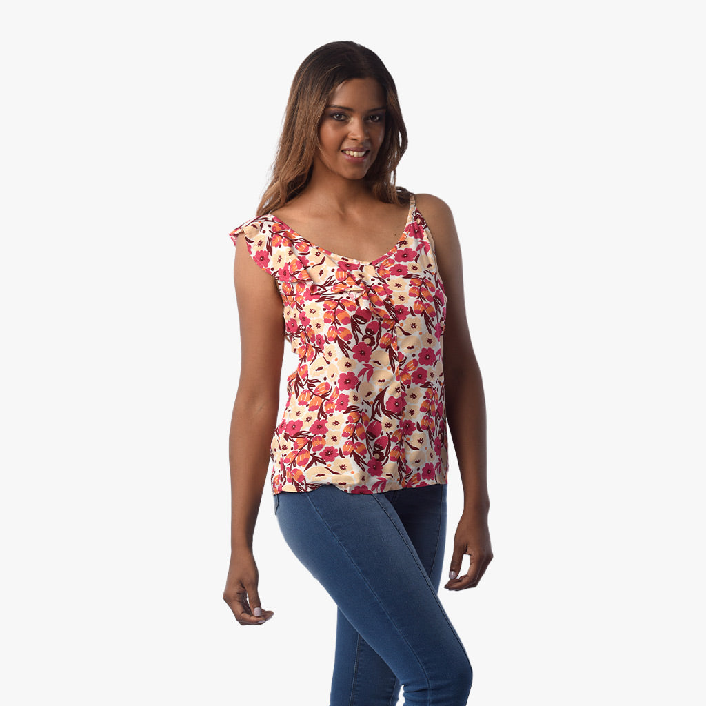 Blusa Ethiopia Chalis Manga Cero Mujer