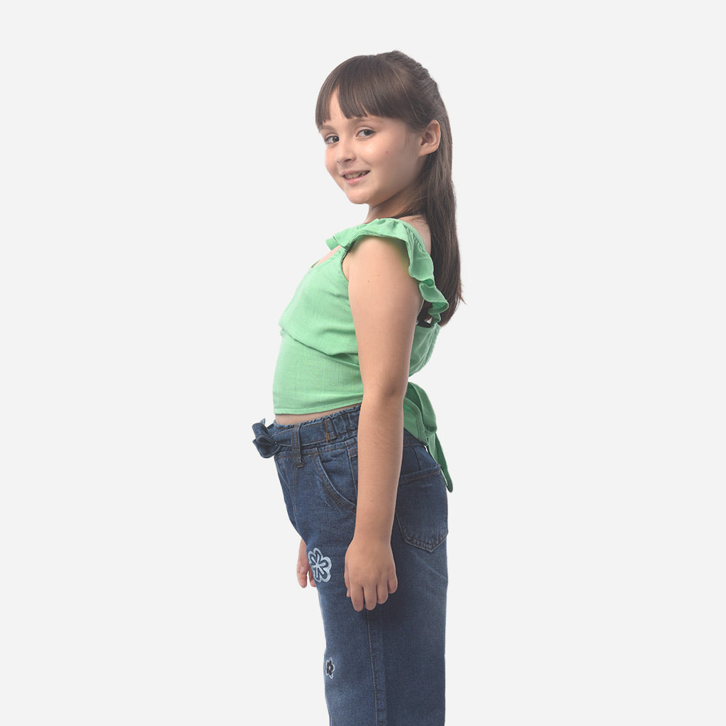 Blusa Essie Challis Manga Cero Niña