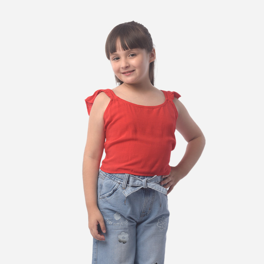 Blusa Essie Challis Manga Cero Niña