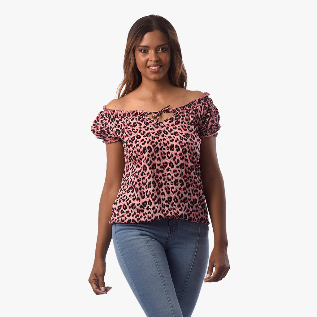 Blusa Ethiopia Rayon Varios Manga Corta Mujer
