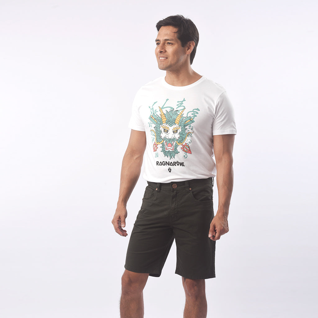 Bermuda Duck Head Drill Confort Hombre