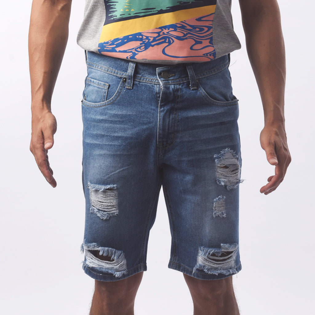 Bermuda Jordache Denim Rigido Hombre