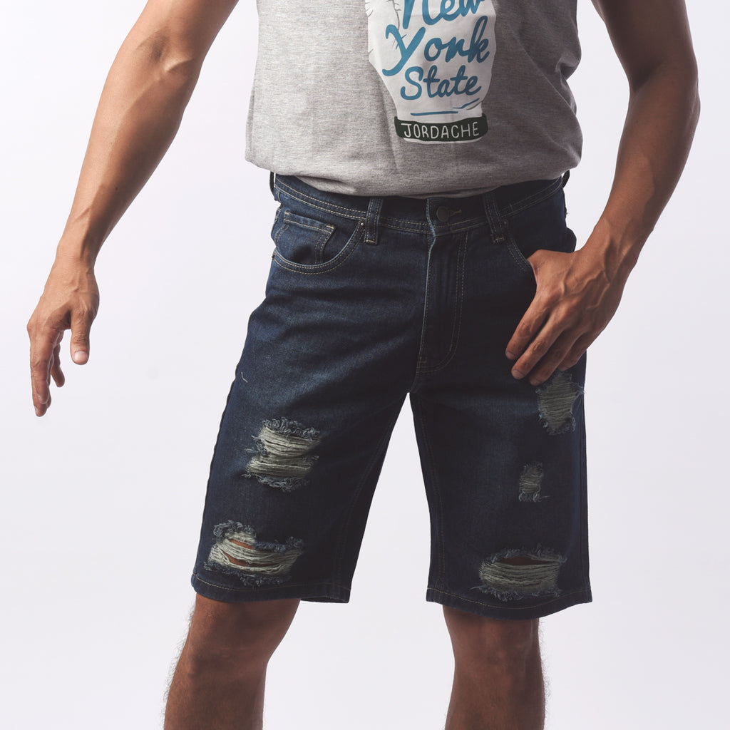 Bermuda Jordache Denim Rigido Hombre