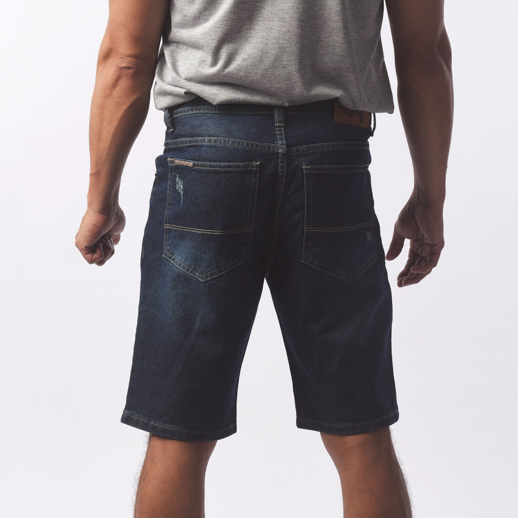 Bermuda Jordache Denim Rigido Hombre