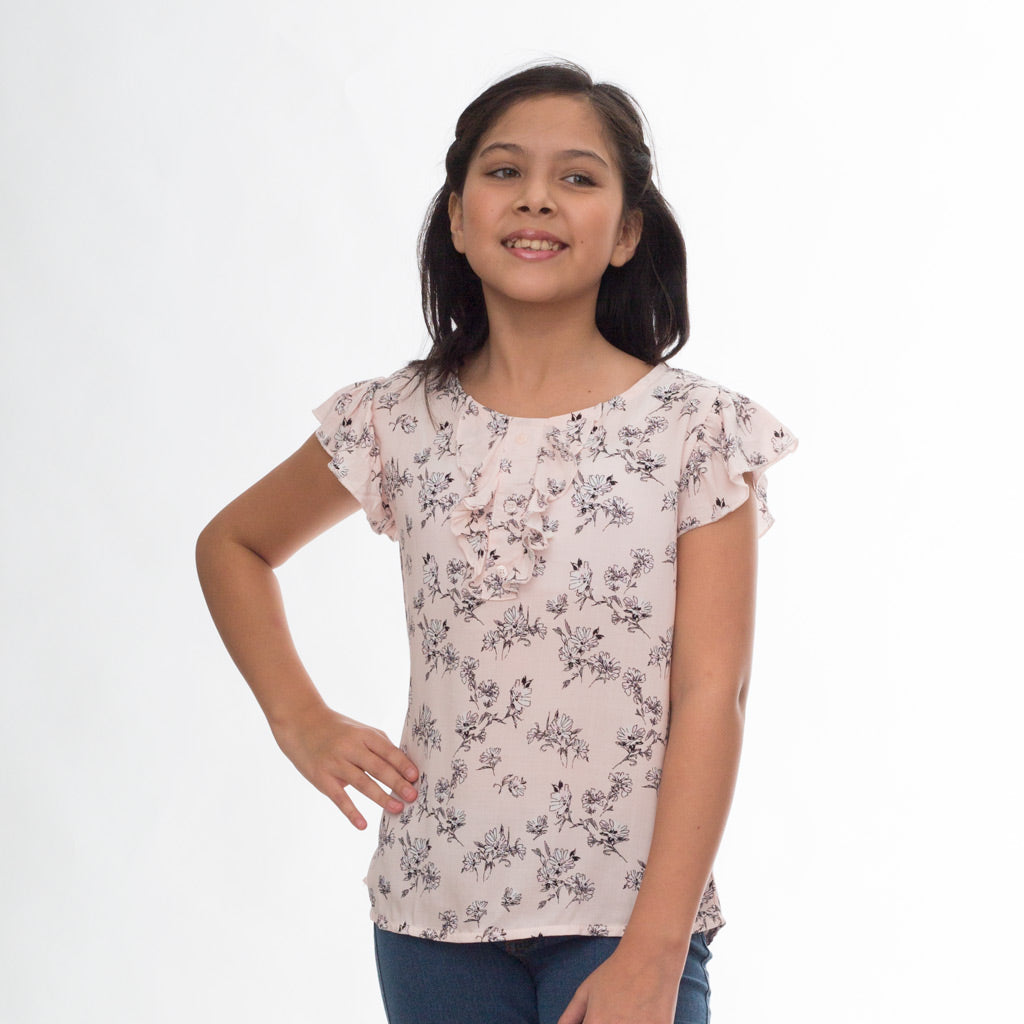 Blusa Essie Manga Corta Niña