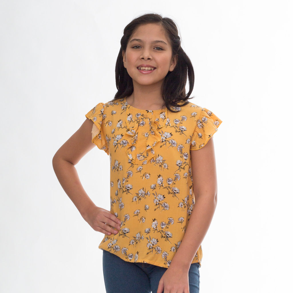 Blusa Essie Manga Corta Niña