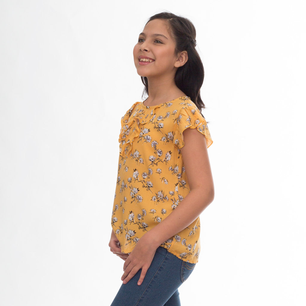 Blusa Essie Manga Corta Niña