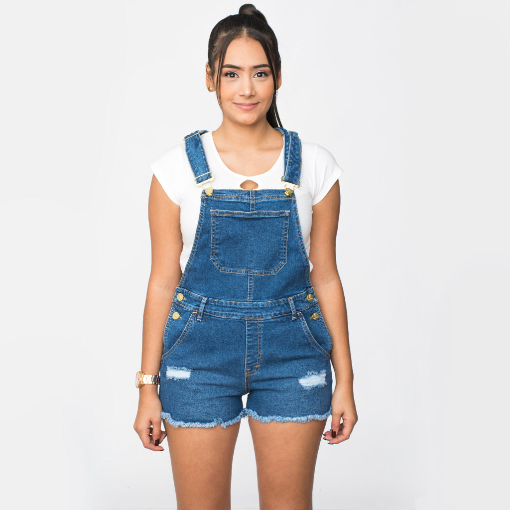 Overol Denim Confort Mujer