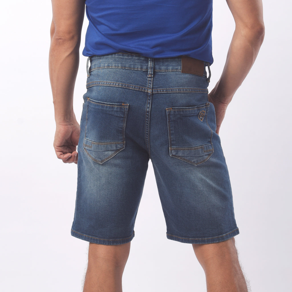 Bermuda Disick Denim Hombre
