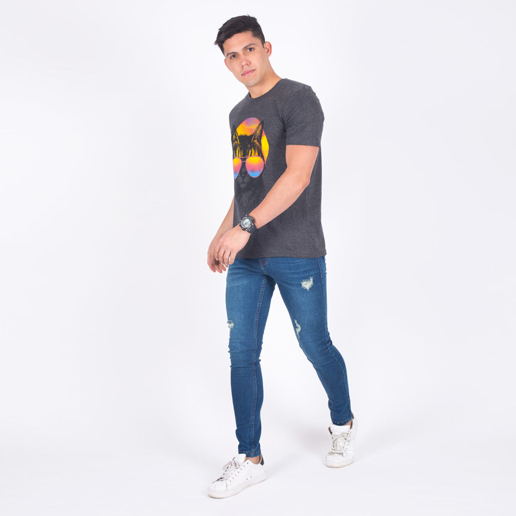 Pantalón Disick Denim Hombre