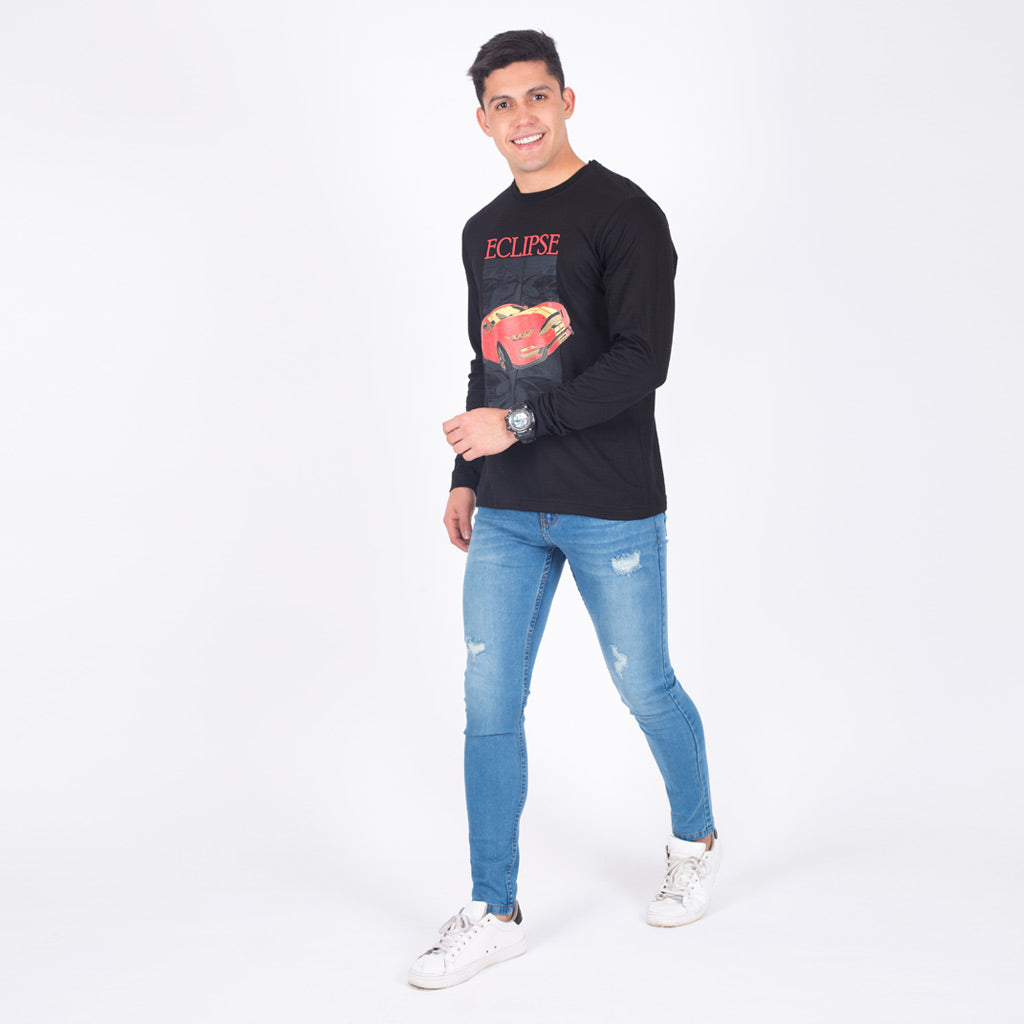 Pantalón Disick Denim Hombre