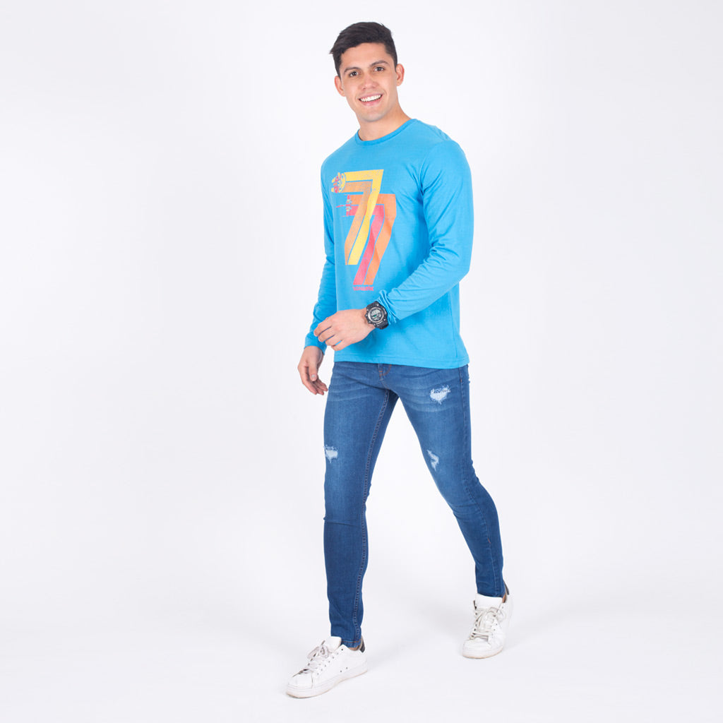 Pantalón Disick Denim Hombre