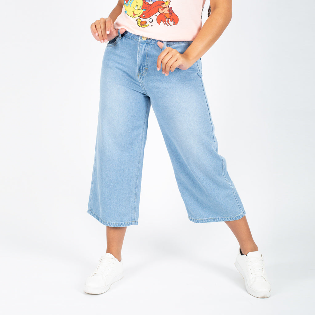 Pantalón Ethiopia Denim Rígido Mujer