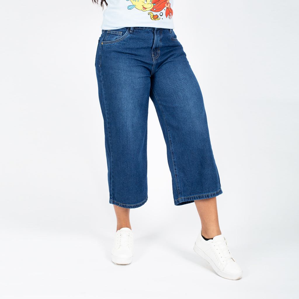 Pantalón Ethiopia Denim Rígido Mujer