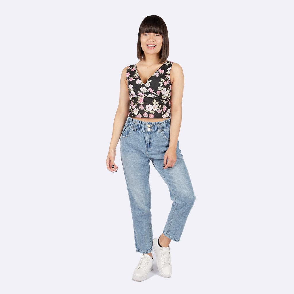 Pantalón Ethiopia Denim Rígido Mujer