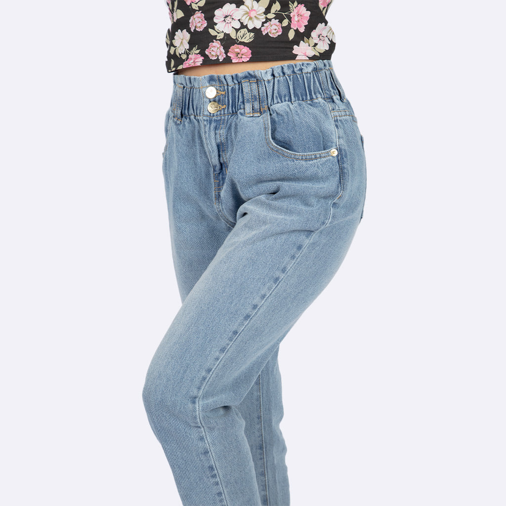 Pantalón Ethiopia Denim Rígido Mujer