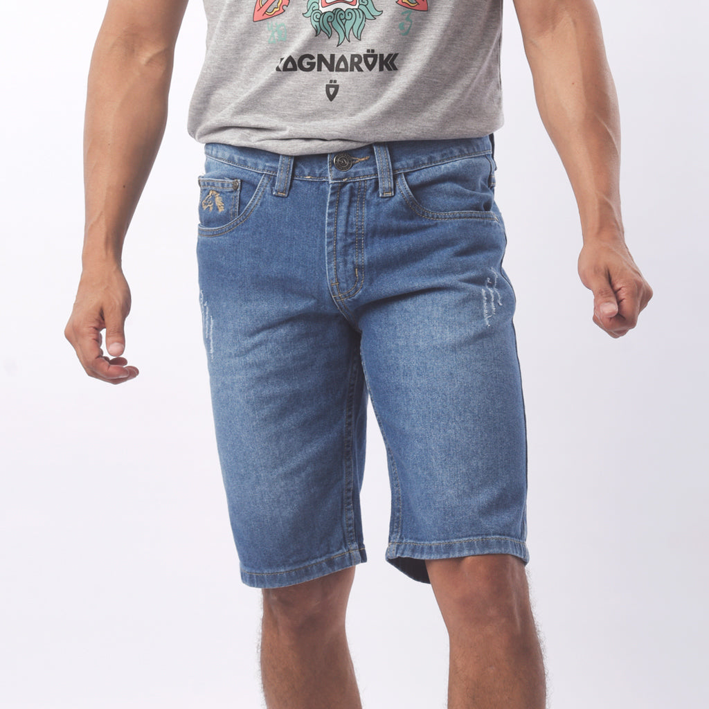 Bermuda Jordache Denim Rigido Clasico Hombre