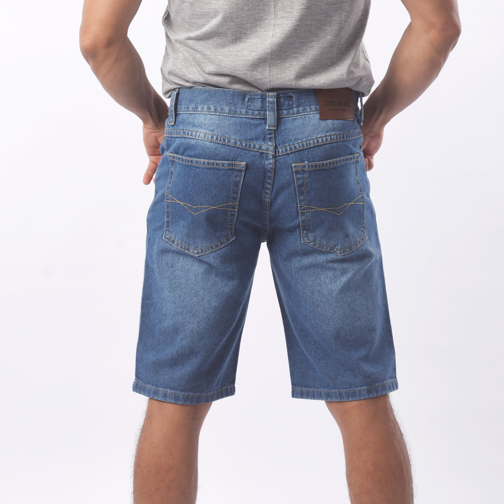 Bermuda Jordache Denim Rigido Clasico Hombre