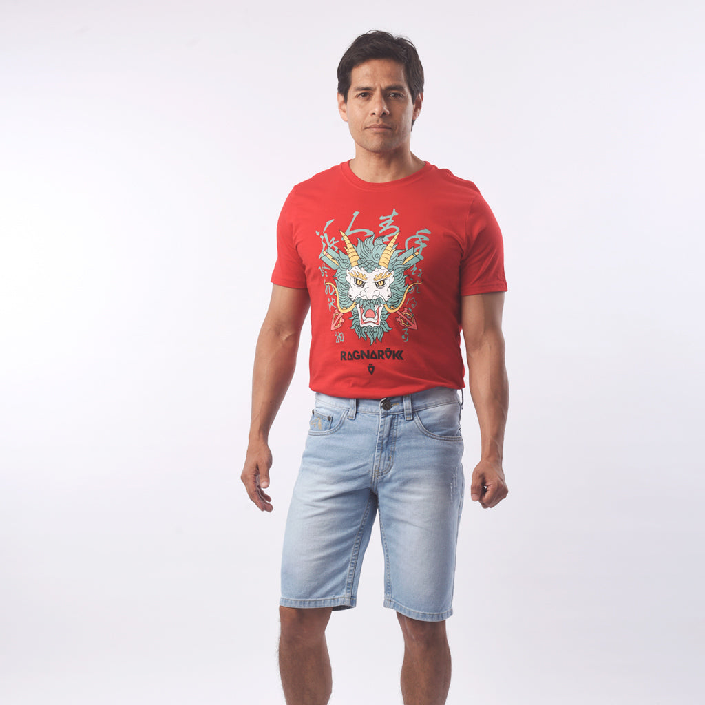 Bermuda Jordache Denim Rigido Clasico Hombre