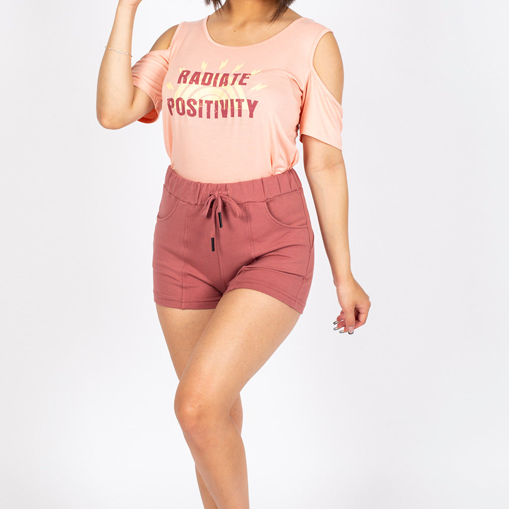 Short Ethiopia French Terry Mujer