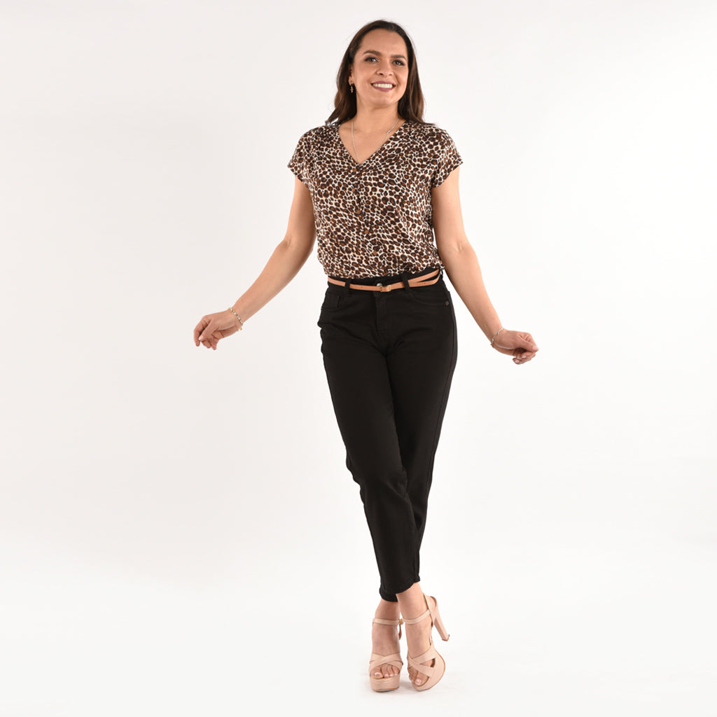 Pantalón Jordache Denim Rígido Mujer