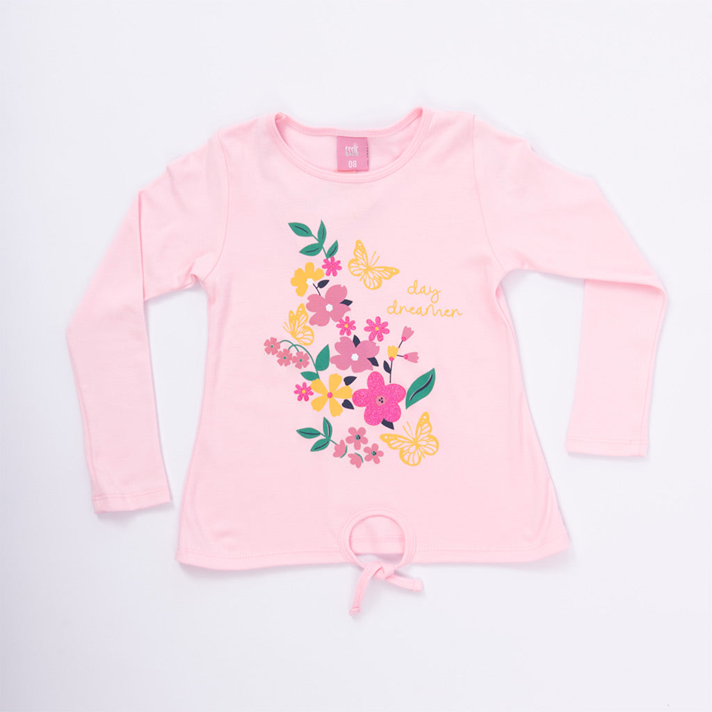 HOT Polo Blanco Polos Manga Larga Para Niñas Bebé Polos