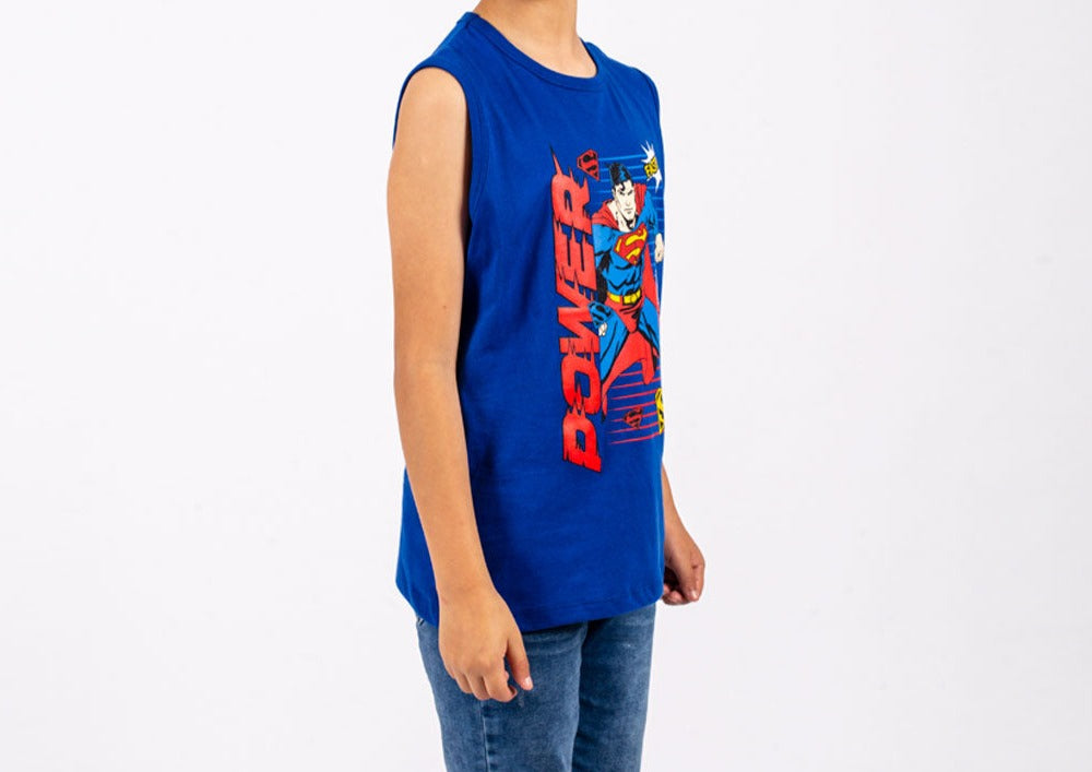 Polo Superman Manga Cero Niño