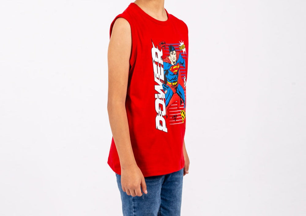 Polo Superman Manga Cero Niño