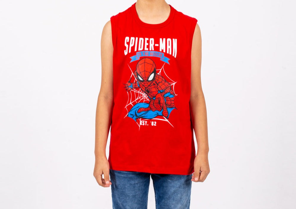 Polo Spiderman Manga Cero Niño