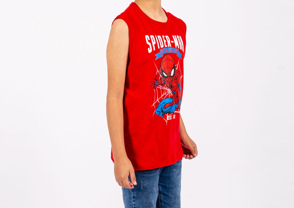 Polo Spiderman Manga Cero Niño