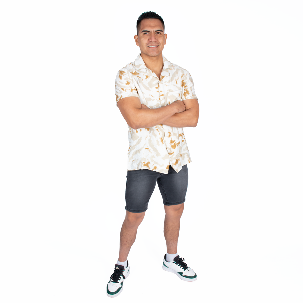 ¡NUEVO! - Bermuda Element Denim Strech Hombre