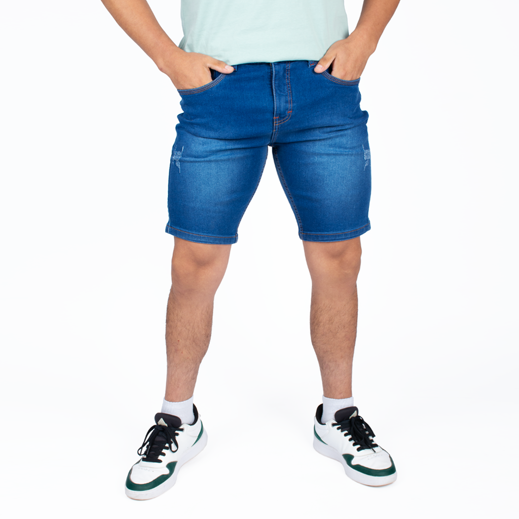 ¡NUEVO! - Bermuda Element Denim Strech Hombre