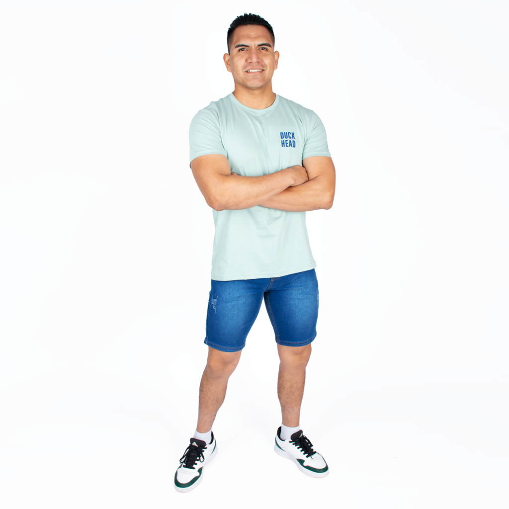 ¡NUEVO! - Bermuda Element Denim Strech Hombre