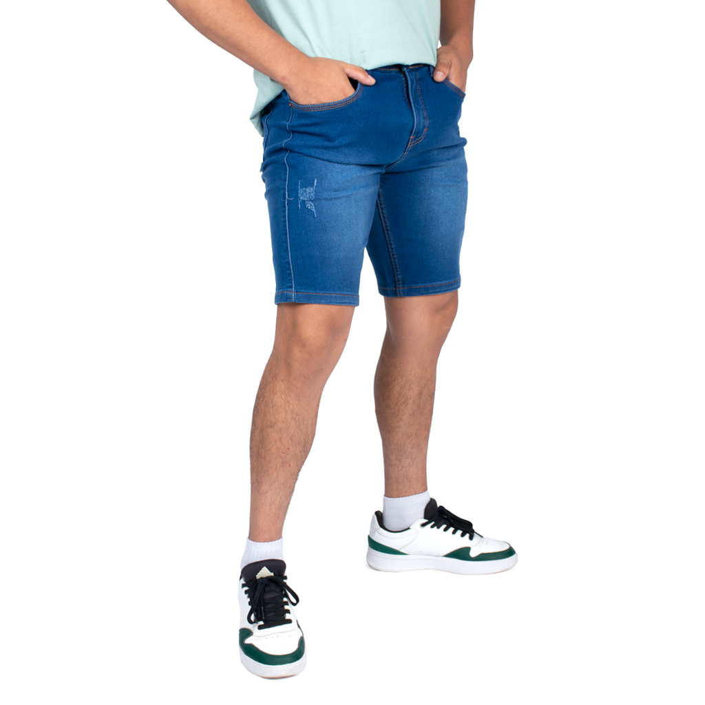 ¡NUEVO! - Bermuda Element Denim Strech Hombre